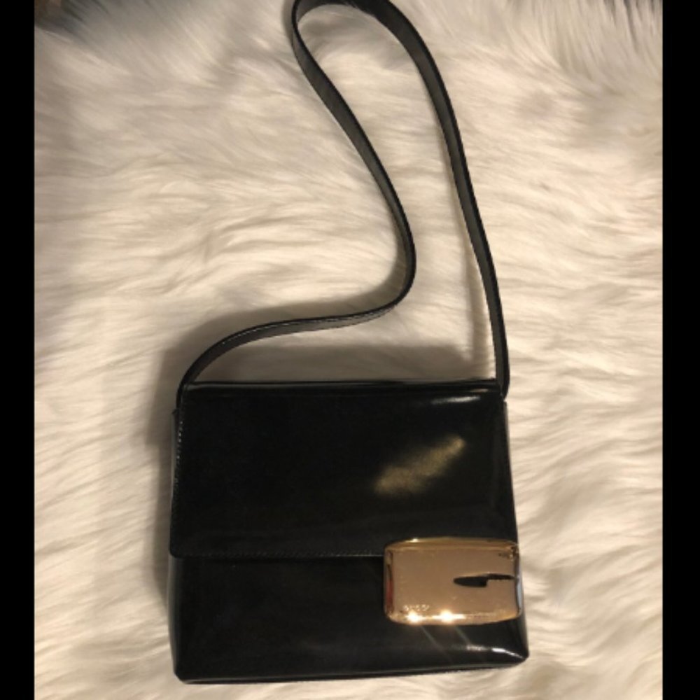 🎉HP🎉Gucci Vintage Black Shoulder Bag